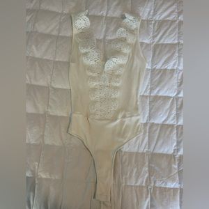 Lulus Ravalli Lace Bodysuit